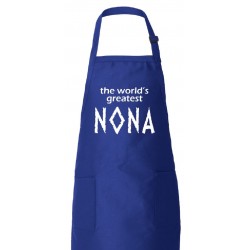 The World's Greatest Nona - Greek Apron
